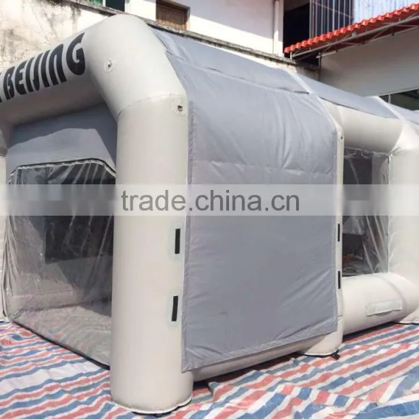 Gray Inflatable Paint Booth, Inflatable Spray Booth for Sale photo-5