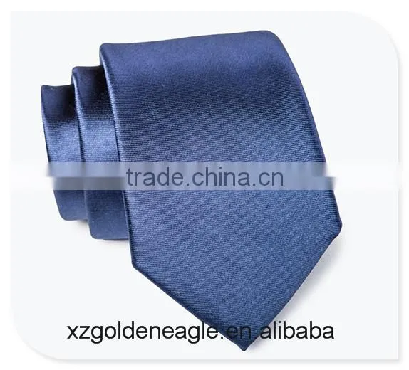 Fashion Silk Tie--Dark Blue photo-2