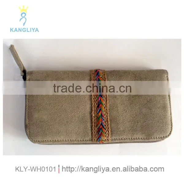 Famous Brand Ladies Designer Beautiful Wallets Most Typical National Wind Long Money Bag