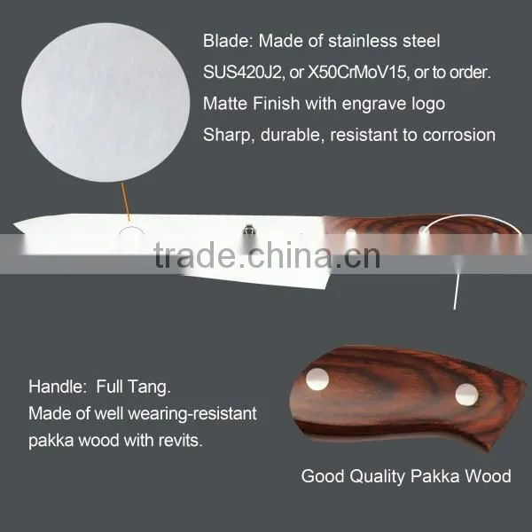 CUSTOM HANDMADE STAINLESS STEEL CHEF KNIFE photo-2