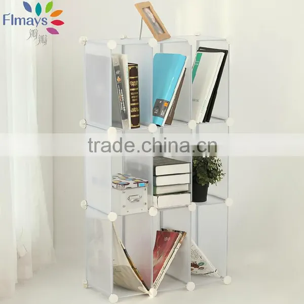 Creative Plastic Book Storage Racks ,DIY Household Storage Racks photo-4