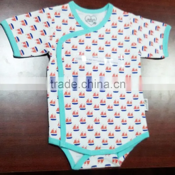 BABY ROMPER BOAT AOP