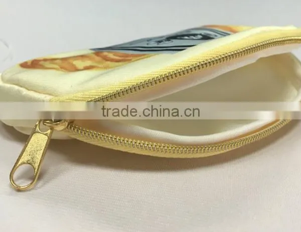 Promotional Nylon Coin Purse Hamburger Wallet Bag photo-4
