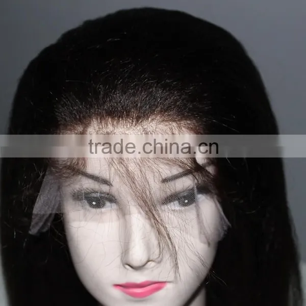 Human Hair Full Lace Wig Afro Kinky Human Hair Wig Wholesale European Kosher Wig photo-6