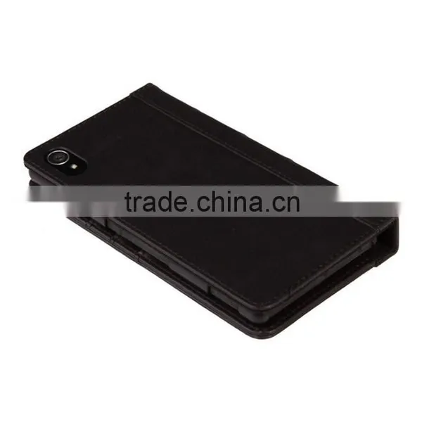 Book Style PU Leather Wallet Case Cover For Sony Xperia Z4 photo-3