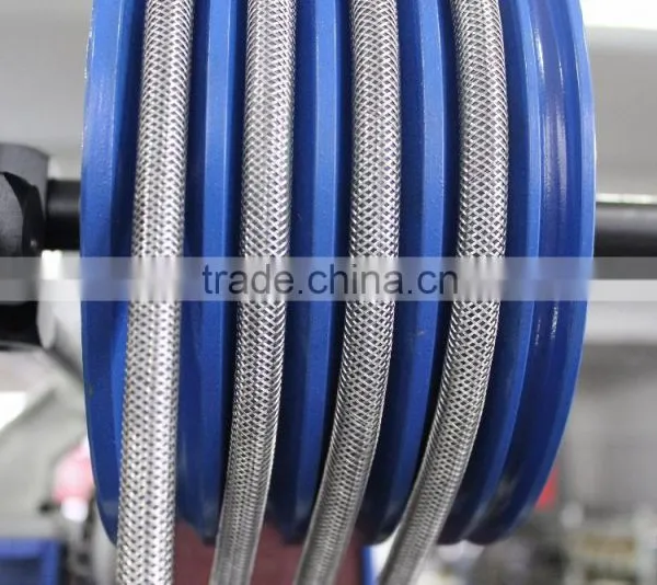 Auto Parts Tube Automotive Hose Brake Hose Power Steering Hose Braiding Machine photo-6