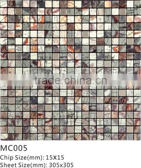 Hangzhou Religious Mosaic Tile/custom Mosaic Design/self Adhesive Wall Tile for Kids photo-5