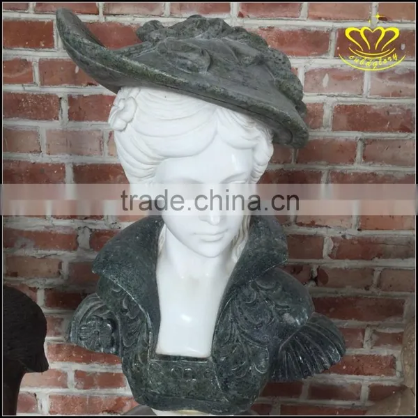 European Beauty Custom Marble Bust Statue