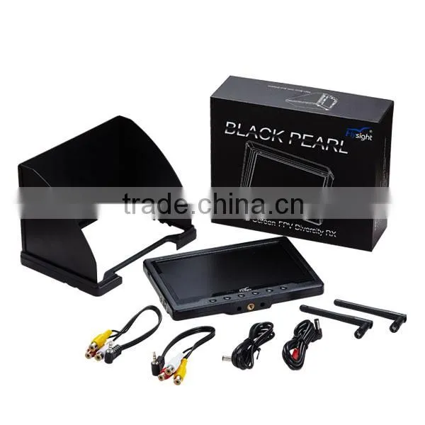 C465 7 Inch High Resolution 1024x600 HD Monitor Built in Battery and Dual Receiver for Dji Phantom photo-6