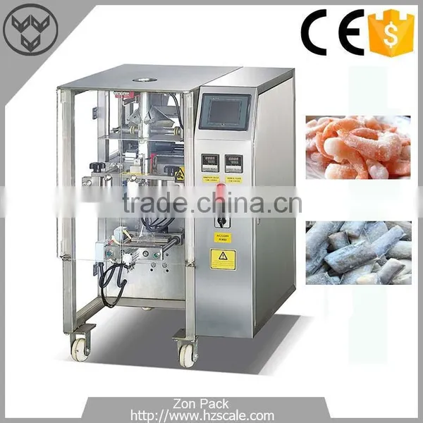 Hot Selling Frozen Food Shrimp Fish Fruit Vegetable Pouch Packaging Machine