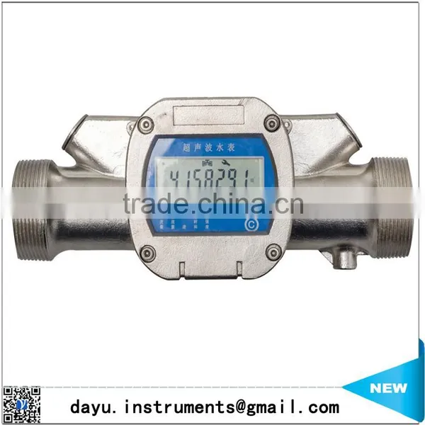 Digital Ultrasonic Water Flow Meter for DN15-DN1000mm Pipe Size