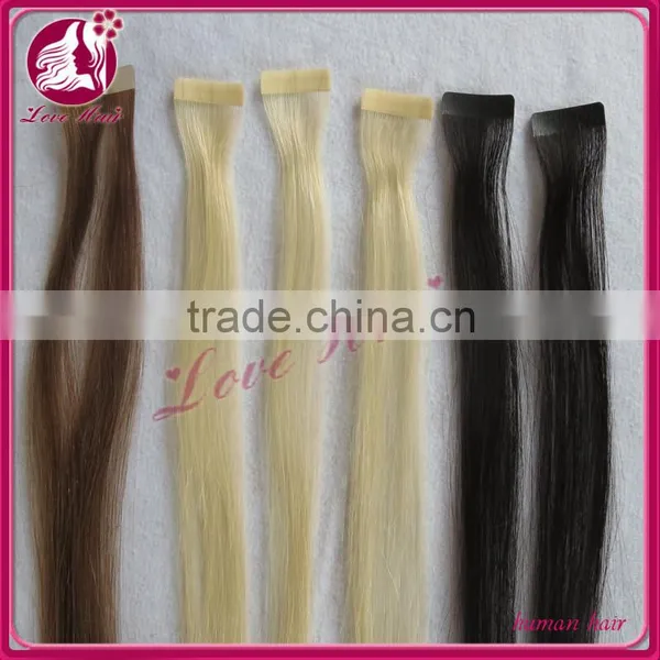 Clip in Hair Extension, 6A Double Drawn Hair Extension, Skin Weft Cheap Tape Hair Extension photo-5