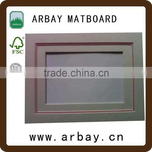 Wholesale Single Mat for Photo Frames Hot Sale Acid Free Mount Board Pre Cunt Paper Frame photo-4