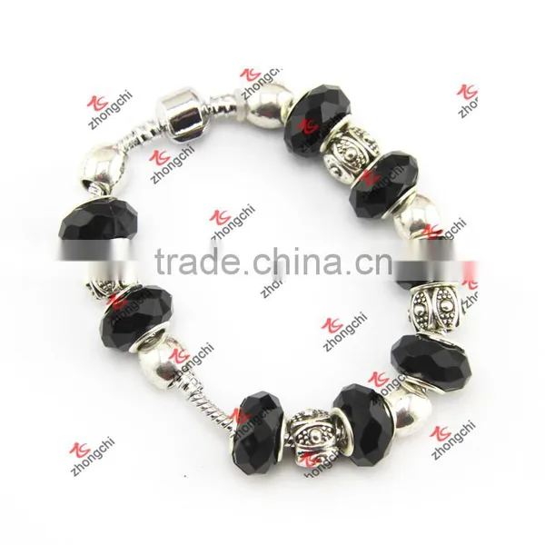 Fashion Alloy Lockets/Glass Beads Snake Bracelet Gifts (PDE60229) photo-2