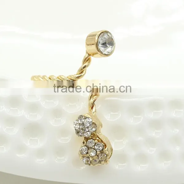 High Quality Jewelry Latest Multiple Finger Ring Design For Women photo-5
