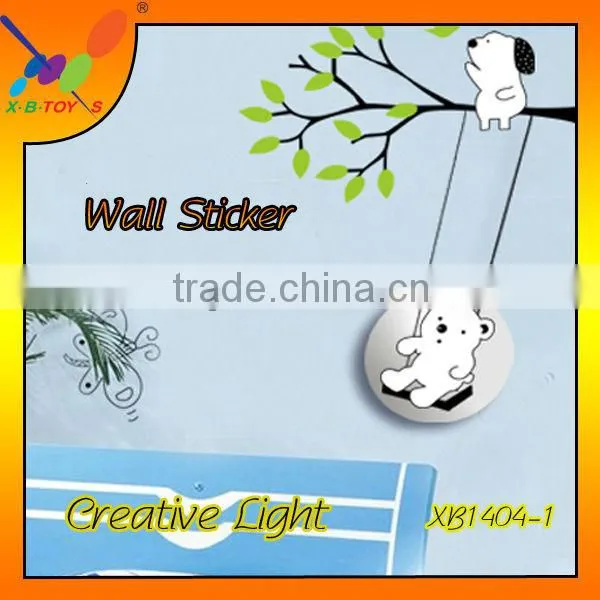 Factory Price New Items Wallpaper Night Light 3D Night Lamp Seven Styles Wall Lighting. photo-2
