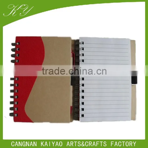 Custom Paperboard Spiral Notebook Recycle Eco photo-5