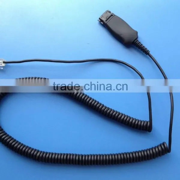 Hot Selling USB QD Cable HIS Adapter for Plantronics Headset photo-2