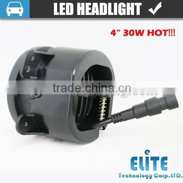 Factory Outlet 4*6inch Led Fog Light Type and 4 Inch/4" LED Motorcycle Headlight for Harley Motorcycle photo-3
