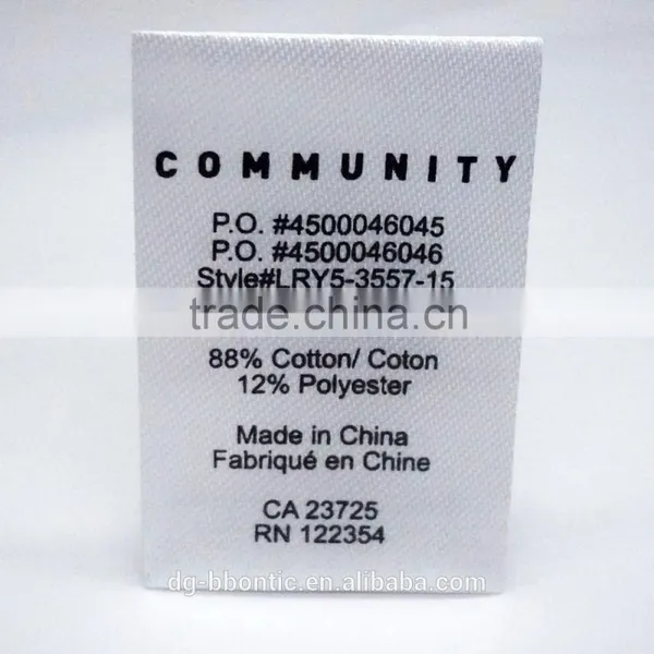 Care Label For Apparel photo-3