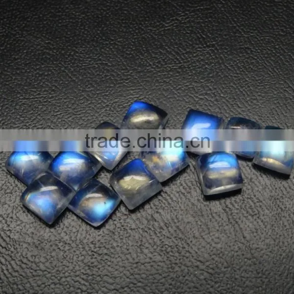 Natural Rainbow Moonstone Square Cabochon photo-3