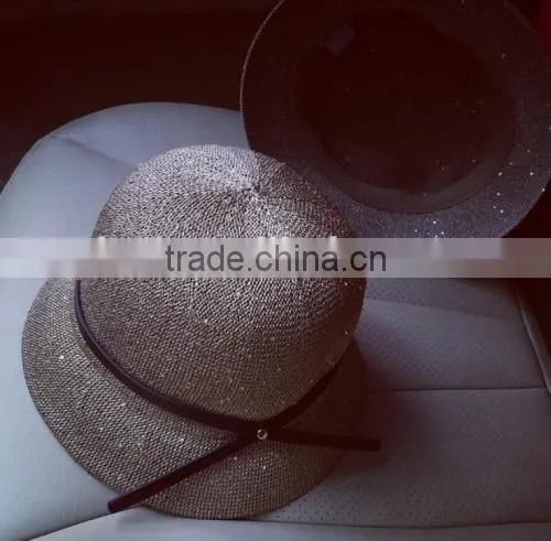2016 High Quality Ladies Summer Knitted Hat Original Factory Direct Cheaper Terry Towel Bucket Hat photo-2