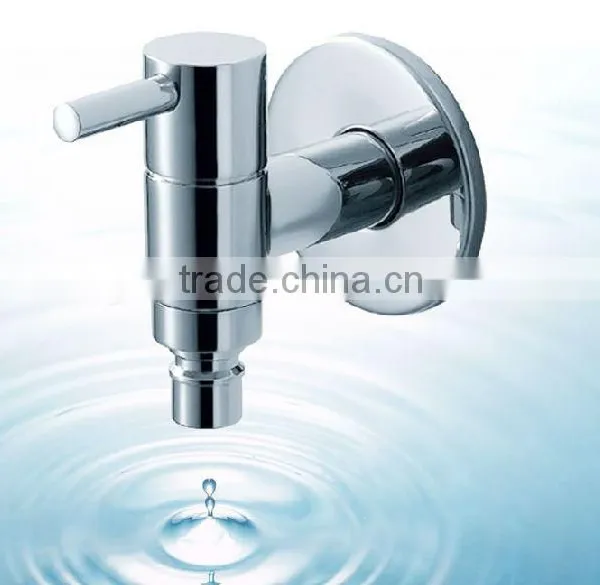 Chrome Finish Solid Brass Laundry Sink Bar Washing Machine Water Mixer Tap Bathroom Water Tap 0702