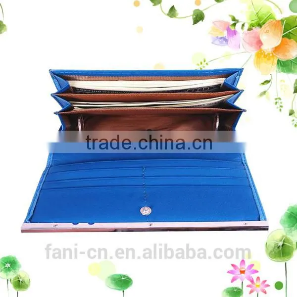 Fashional Appearance Non Leather PU Wallet Can With Custom Logo Emboss for Women photo-3