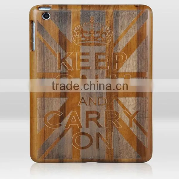 Wooden tablet computer cover wooden case for ipad for ipad wooden case