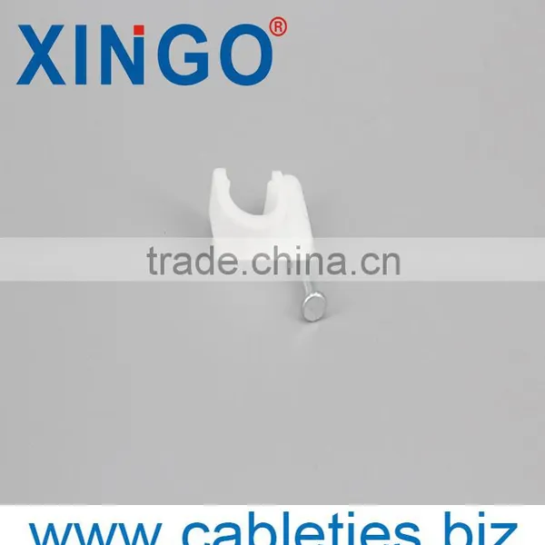 Hot Sell Plastic Nail Hook Cable Clip photo-4