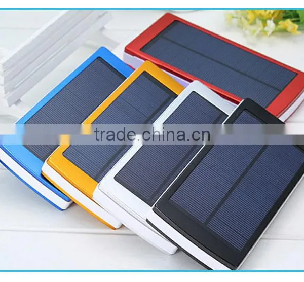 High Quality Universal 8000-30000mah Rechargeable Waterproof Portable Power Bank for Mobile Phone Solar Energy PowerBank