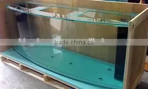 China Radius 860mm Curved Tempered Glass Factory photo-3