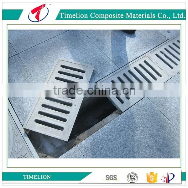 SMC/BMC/COMPOSITE/FRP/Fiber Manhole Cover EN124 on Sideway Footway Pedestrian Areas