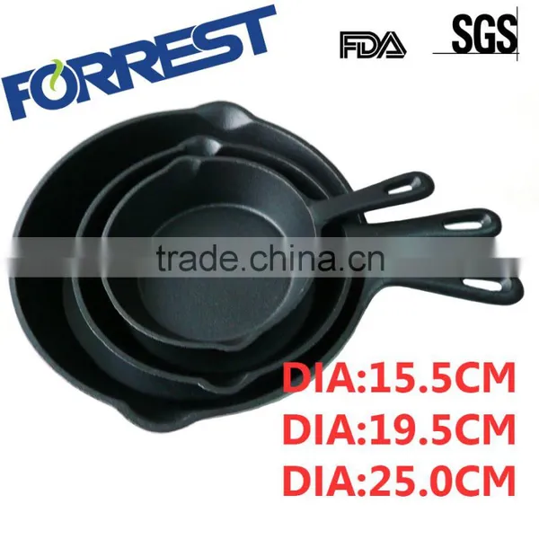 Seasoned Mini Cast Iron Cookware Frying Pan With Long Handle photo-2