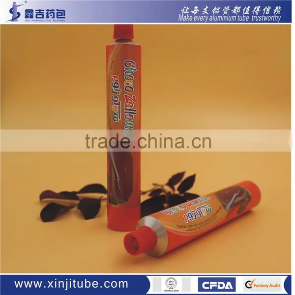 British Standard Collapsible Aluminum Food Tube Packaging