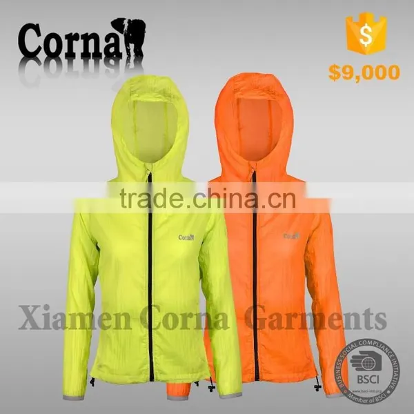 New Arrival Woven Windproof Sun Protection Hooded Women Sweatshirt photo-5