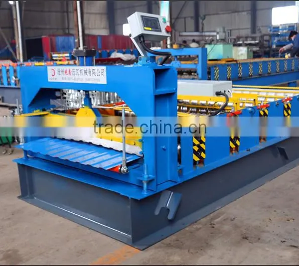 DIXIN 980 Metal Sheet Roll Forming Machine for Wall Panel photo-5