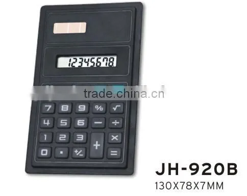 New Design Two Way Solar&battery Power Desktop Electronic Calculator photo-6
