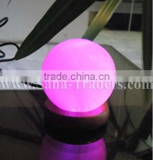 Salt Ball Lamp /Salt Lamp / Himalayan Salt Lamps / Natural Lamps / LED Lamps