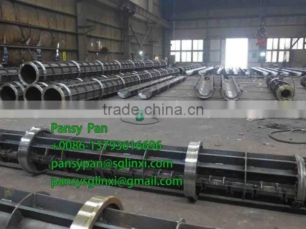 China Factory of Concrete Electric Pole Steel Mould photo-2