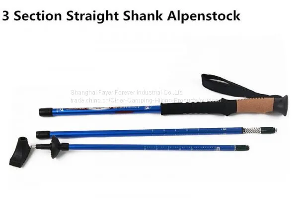 Ultralight Nordic Walking Sticks Telescopic Trekking Poles Anti Shock Hiking Sticks Camping Equipment photo-2