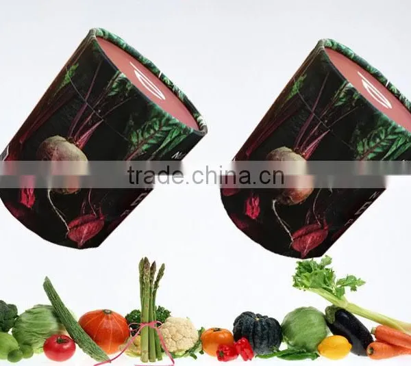 Paper Round Empty Paper Composite Can for Organic Food