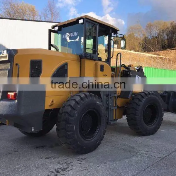 Everun New Design 2017 3 Tons Mini Wheel Loader With Bucket photo-2