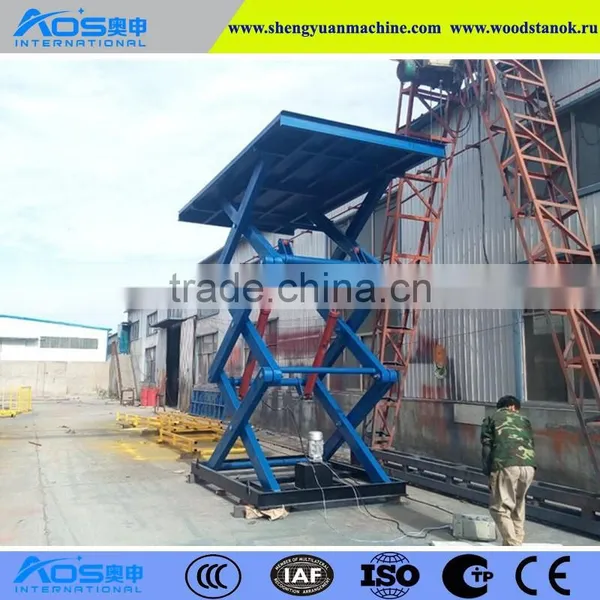 Stationary Scissor Cargo Lift Table 2000kg Capacity, 3.4m Height photo-6