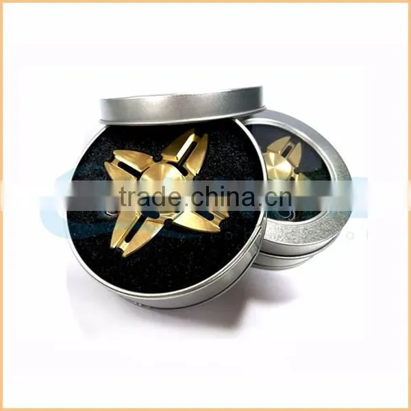 Finger Gyro Hand Fidget Spinner Gyro Copper Four Finger Gyro photo-3