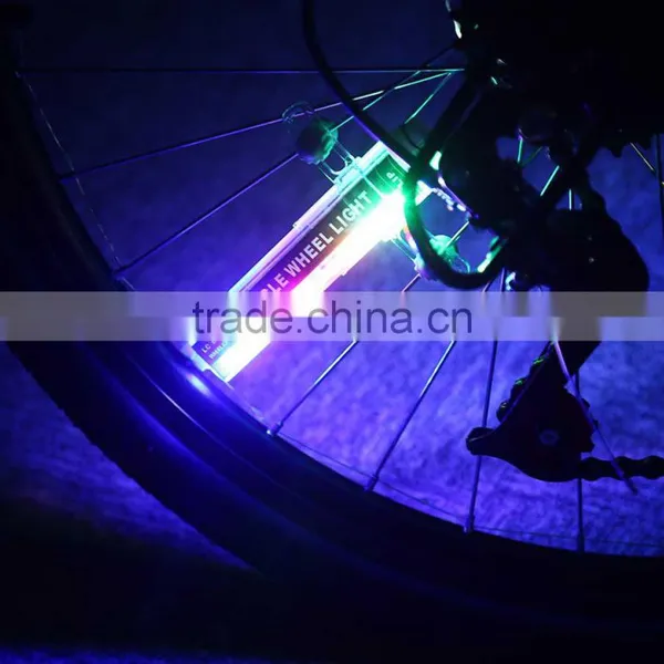 16 LED Cycling Bicycle Bike Wheel Spokes Signal Tire Light For Ciclismo 42 Patterns New Luces Bicicleta photo-3