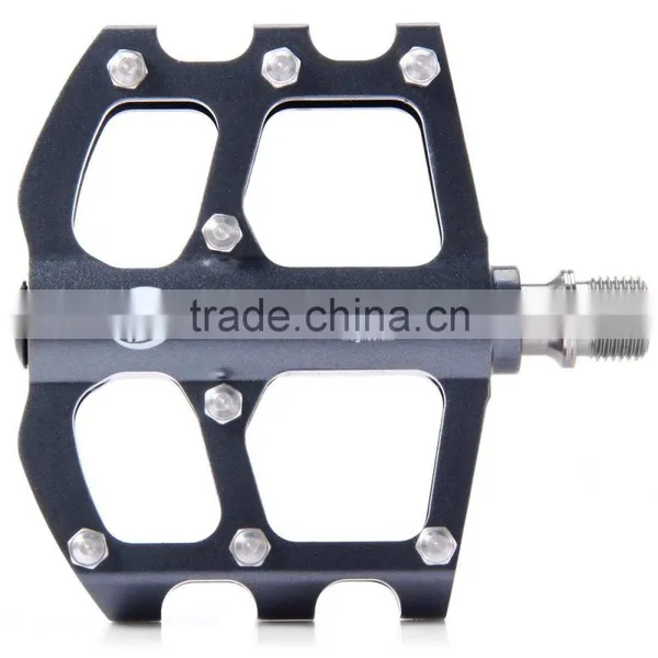 1 Pair KACTUS 16TCycling Mountain Bike MTB Magnesium Pedals Platform CNC Titanium 3 Bearing Fixed Gear Bearings s Axle photo-5
