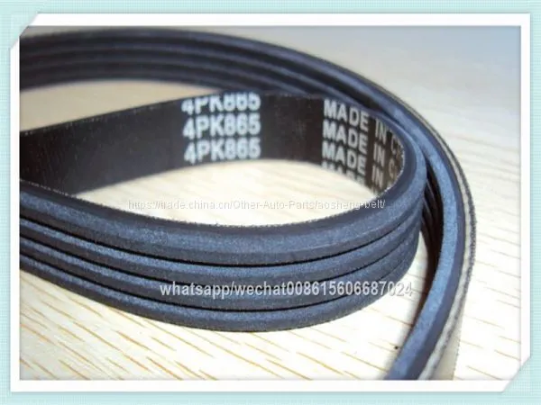 Kia Rubber Transmission Belt OEM 0K 97713-1C200 Korea Car Belt Original Quailty Poor Price pk Belt 4PK813 photo-4
