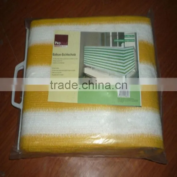HDPE new material good quality plastic balcony shade net