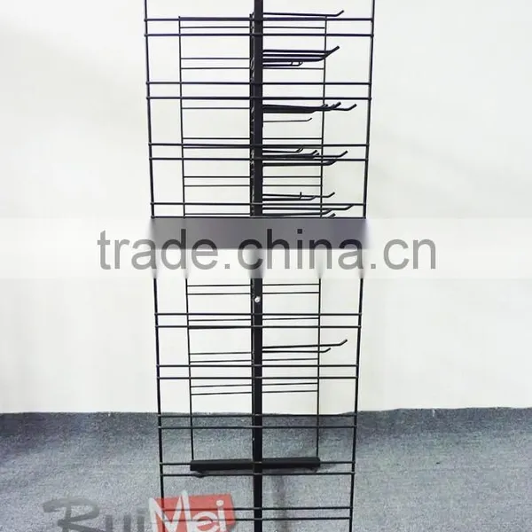 Metal Mobile 4 Sides Demountable Shoes Display Rack photo-3